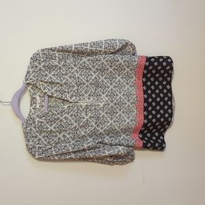 Maurices patterned blouse Sz S